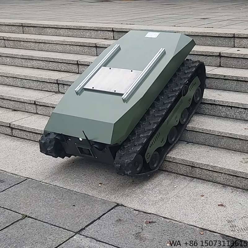 Robot Track - Rupsbandchassis met trapbeklimmende capaciteit, rupsrobotplatform voor