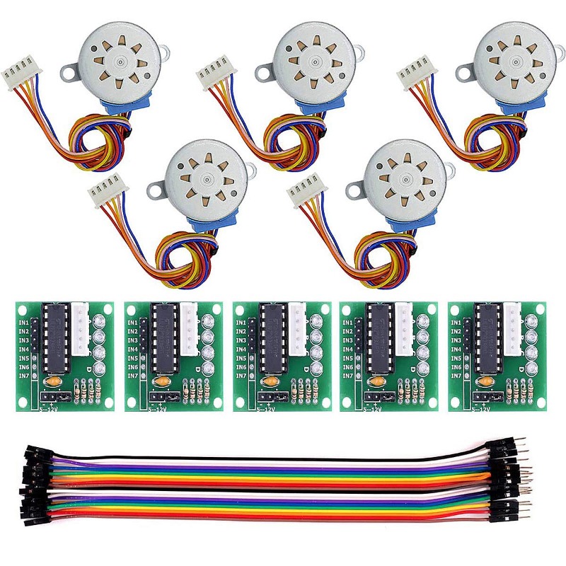Uln2003 Driver - 5Sets ULN2003 28BYJ-48 5V Stappenmotor +