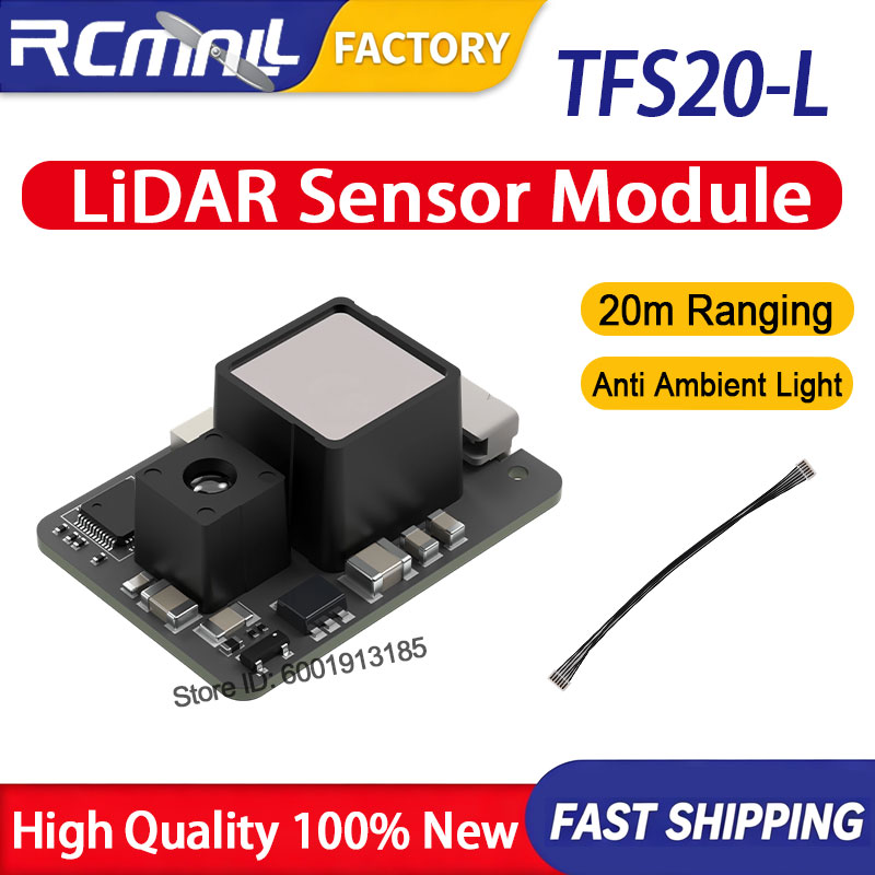 Arduino Robot - Benewake TFS20-L 20m Micro LiDAR-sensormodule UART