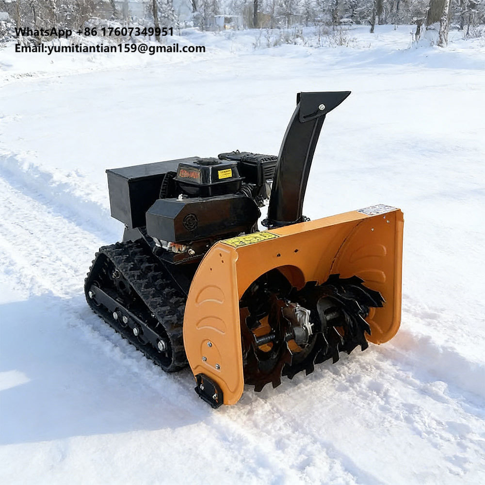 Robot Track - Woer Zelfrijdende Afstandsbediening Sneeuwblazer Draadloze Borstelloze