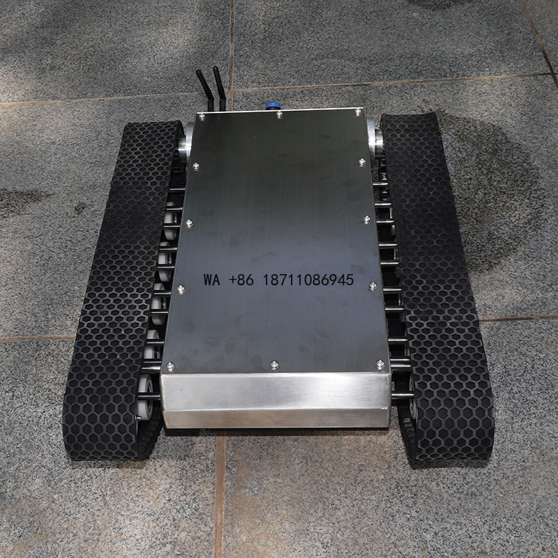 Robot Chassis - Waterdichte IP65 constructieplatform kan zonnepaneel, RC-afstandsbediening