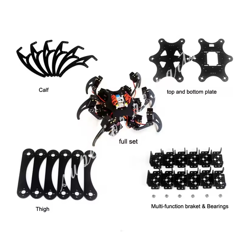 Arduino Robot - 18 DOF Aluminium Hexapod Spider Beugel