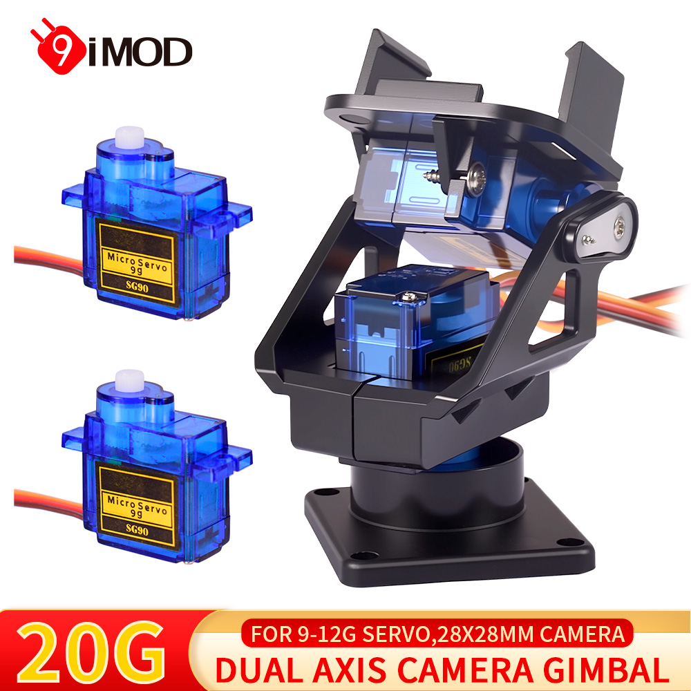 Pan Tilt Bracket - 9IMOD Mini Camera Platform 20G FPV