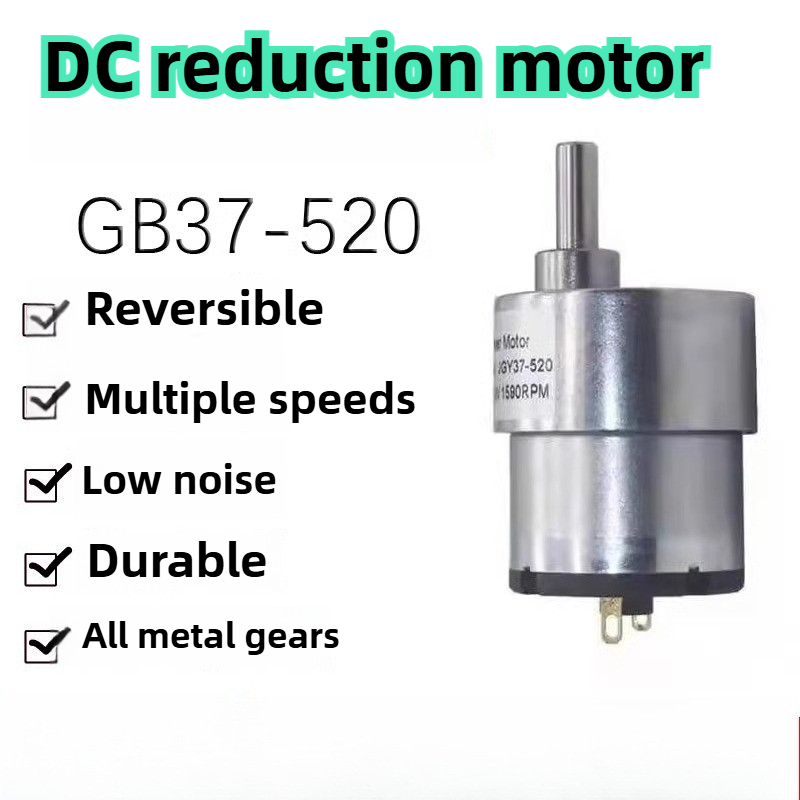 Dc Motor - 12V/24V DC Reductiemotor 7RPM tot 600RPM