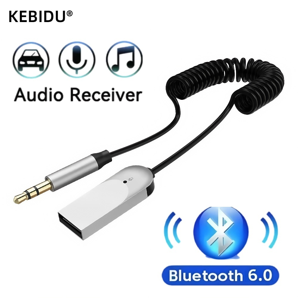 Robot Bluetooth Car - Bluetooth 6.0 Audio-ontvanger Stereo Dongle USB