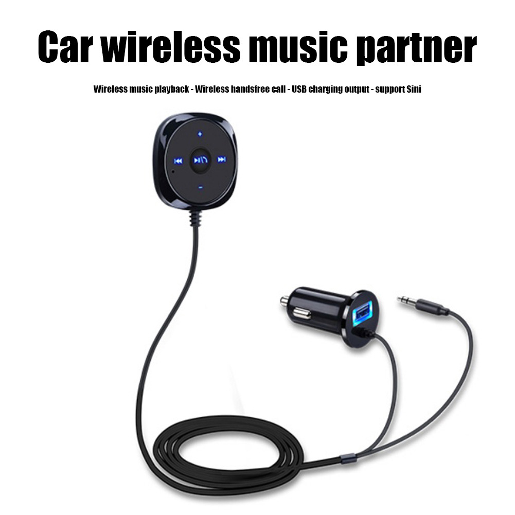 Robot Bluetooth Car - Handsfree Bluetooth-Compatibel Carkit Draadloze Bluetooth-Compatibele 3.5Mm