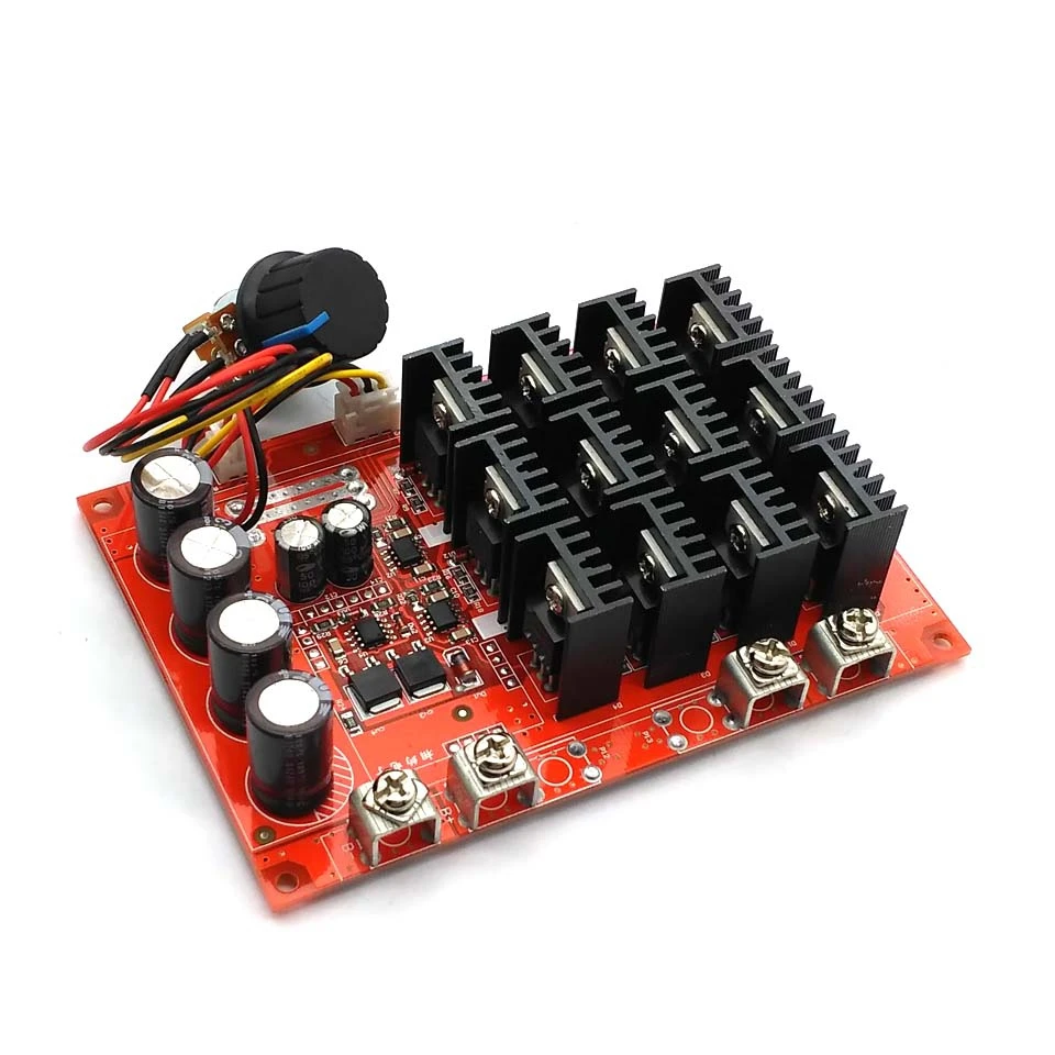 Motor Driver Module - 10-50V 60a Dc Motor Snelheidsregelaar Pwm