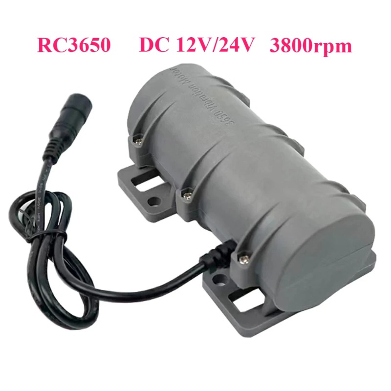 Dc Motor 12V - RC3650 Hoge Snelheid 3800 RPM DC