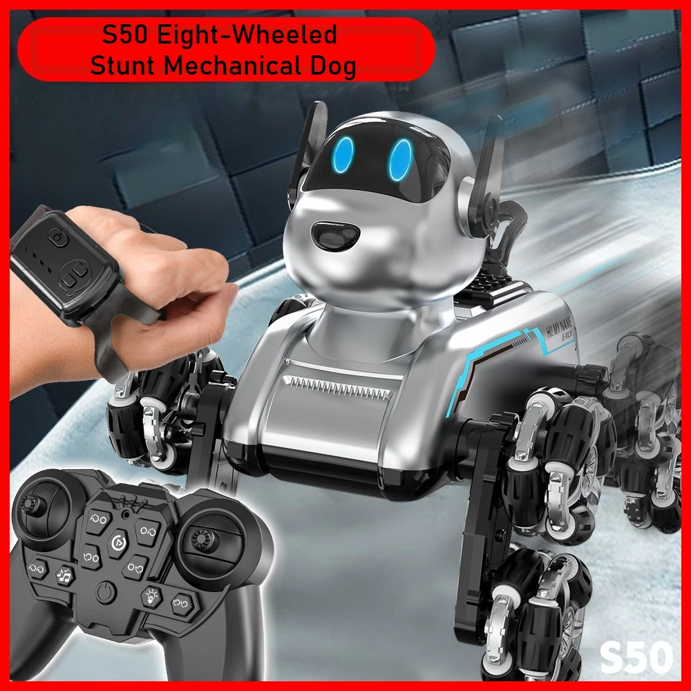 Robot Remote Control - S50 Intelligente Robot Hond Gebaargevoelige Vormverhogende