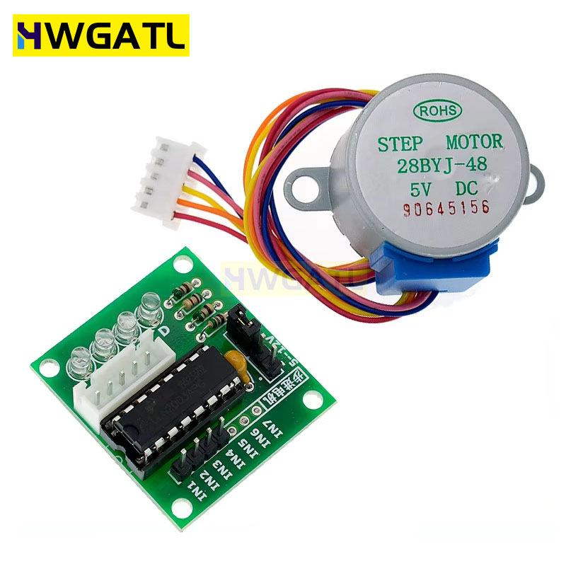 Uln2003 Driver - HWGATL 5V 4-Fase 28BYJ-48 DC Gear