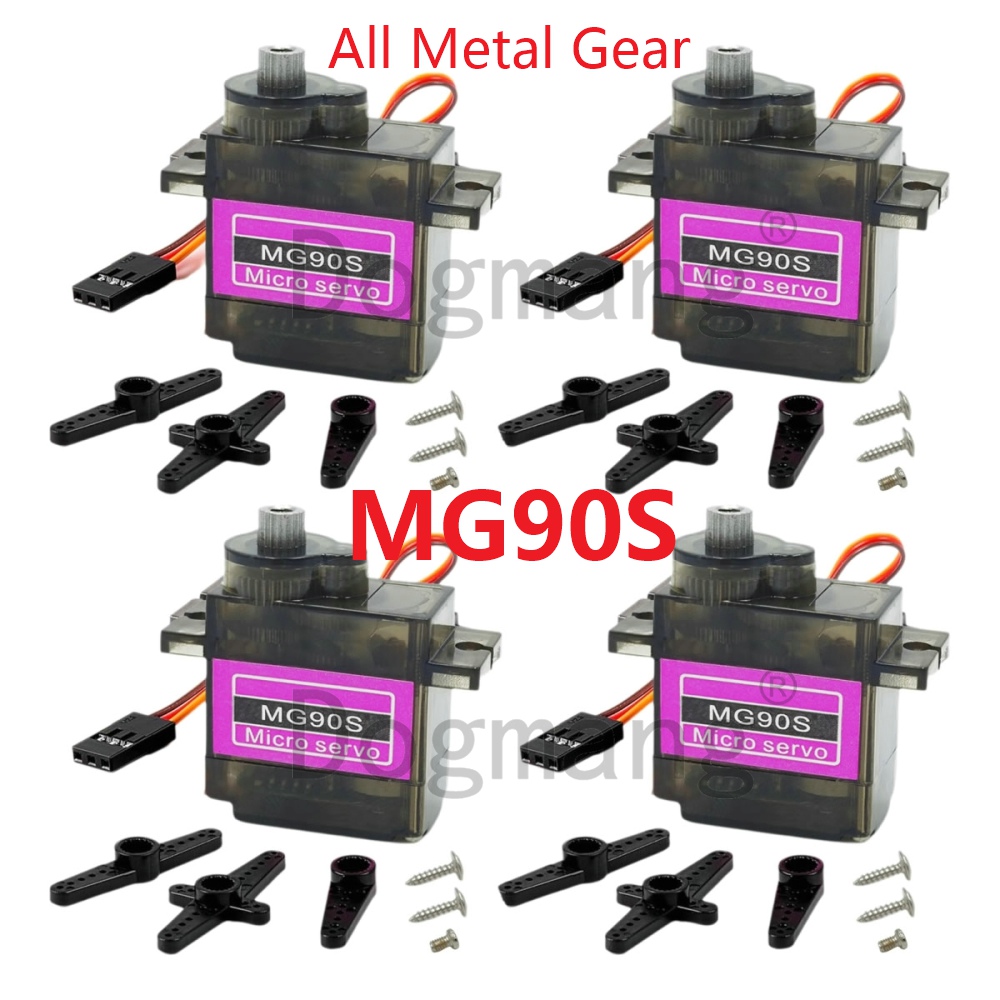 Micro Servo - MG90S Servo 1/2/4/10/20/50 Stuks Alle Metal