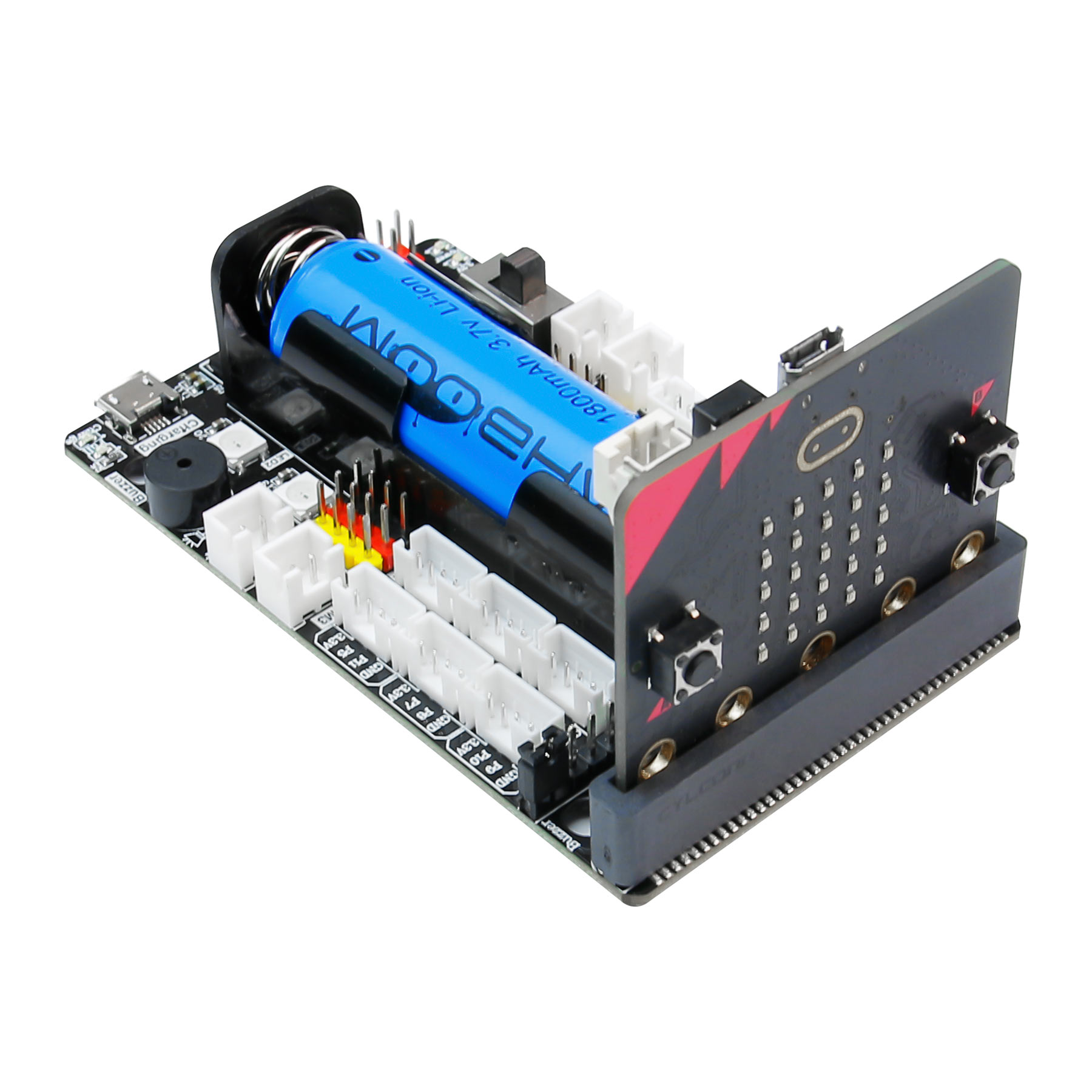 Microbit - Yahboom Superbit Microbit-uitbreidingskaart wordt geleverd met