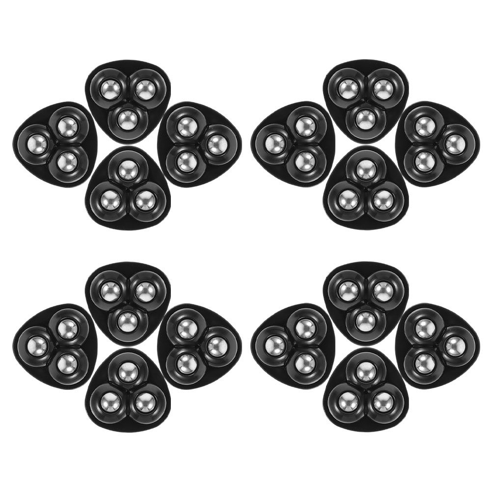 Caster Wheel - 16 stuks bagagewielen vervanging universele soepele