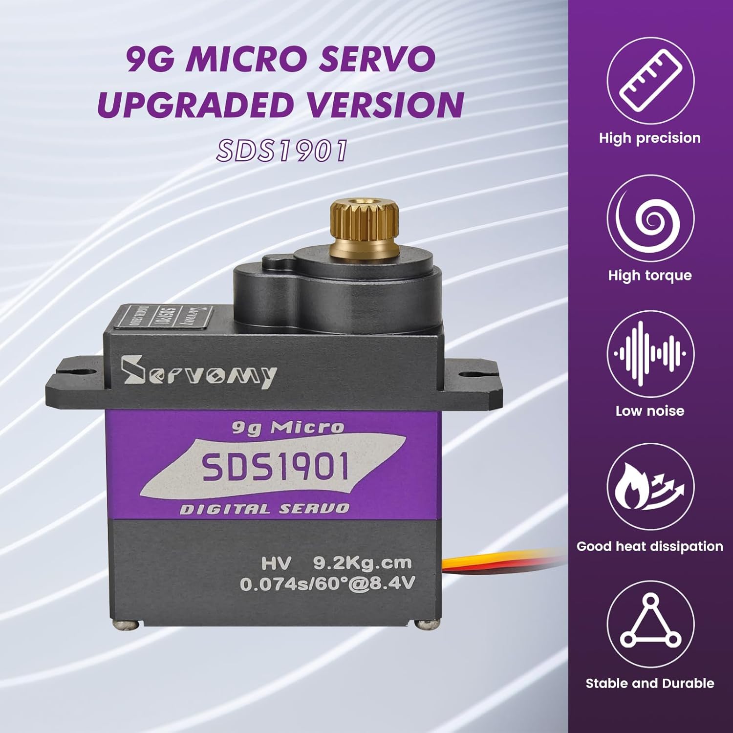 Arduino Robot - SERVOMY-SDS1901 Digitale 9G Micro Coreless Servo