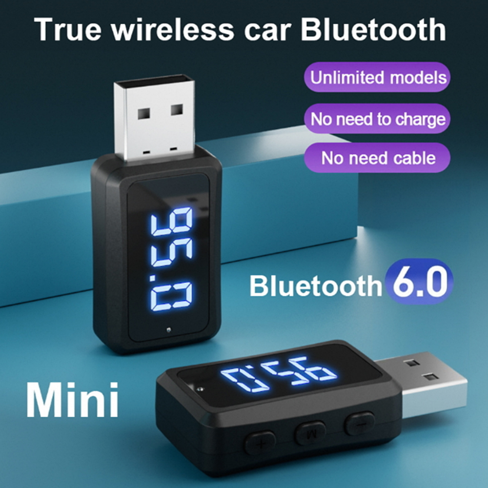 Robot Bluetooth Car - Auto Bluetooth 6.0 Mini USB-zenderontvanger met