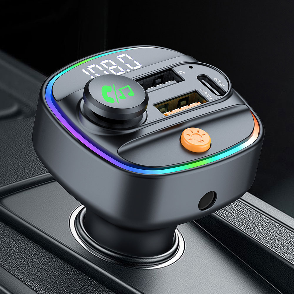 Robot Bluetooth Car - Bluetooth 5.4 Fm-zender Handsfree Auto AUX