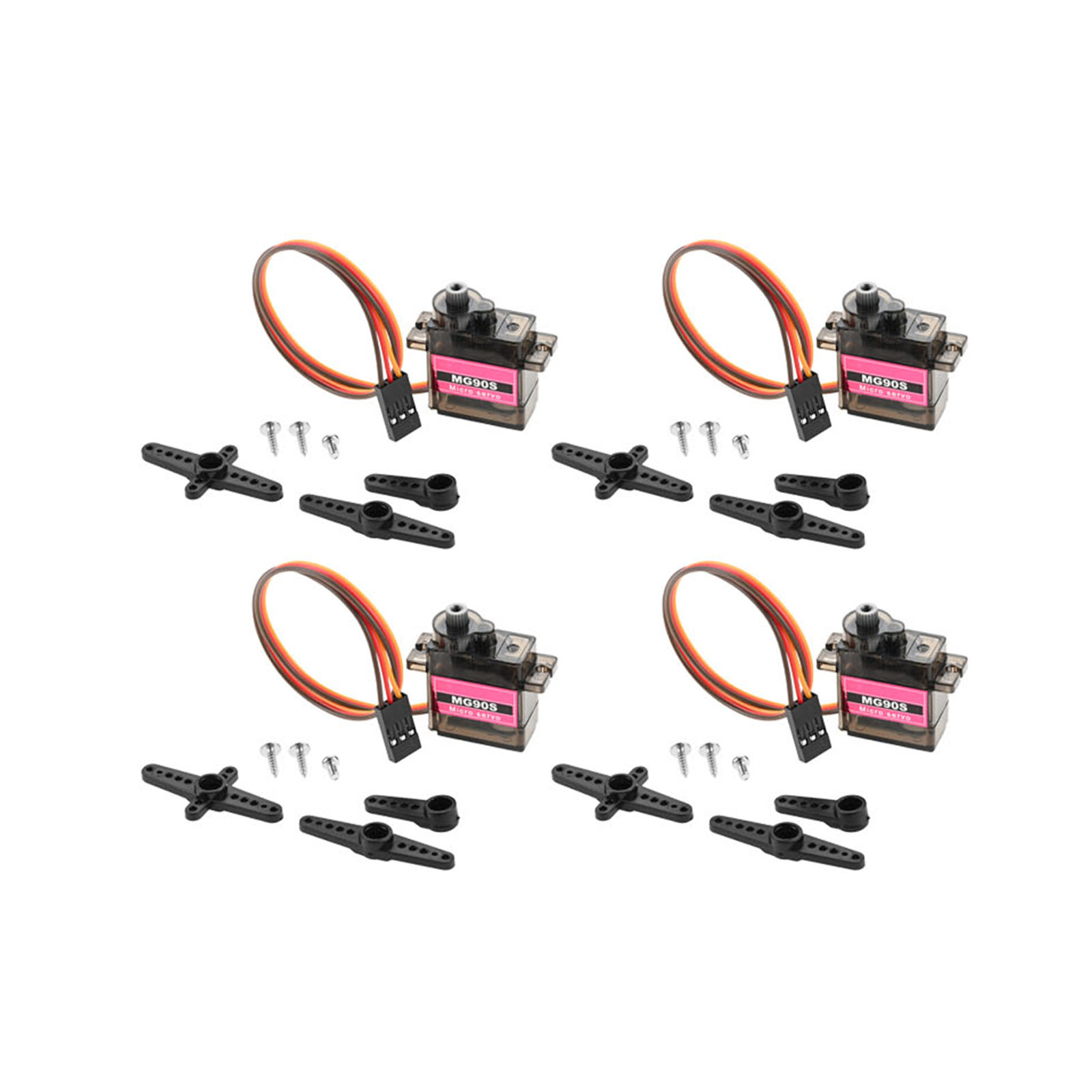 Arduino Robot - 4 stuks Micro Servo Metal Gear