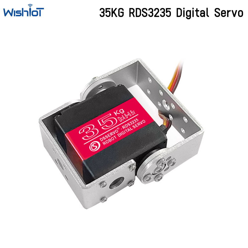 Robot Arm Metal - 35Kg Robot Digitale Servo 4.8-6.8V Hoog