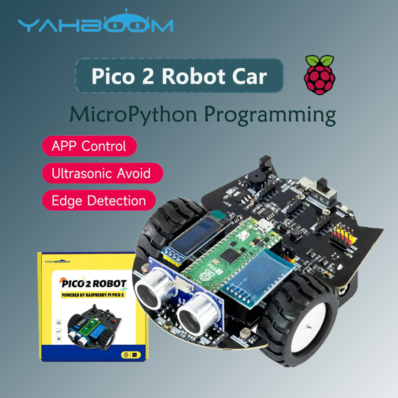 Yahboom Raspberry Pi Pico 2-ro - Robot Car Kit recensie en prijs