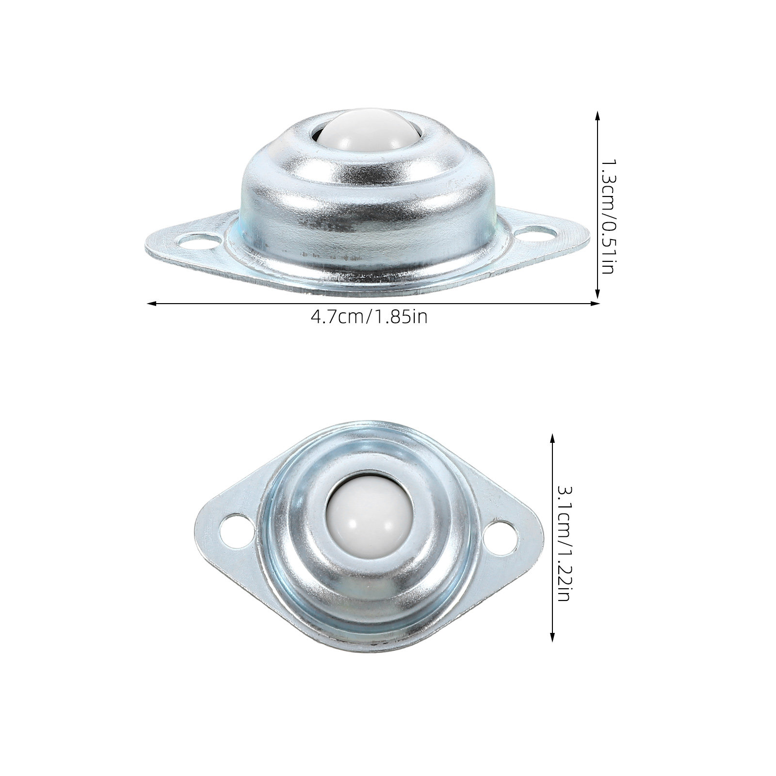 12 stuks universele kogelwiele - Caster Wheel recensie en prijs