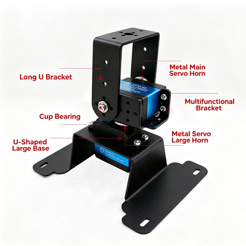 2 DOF Pan Tilt Bracket Kit Met - Pan Tilt Bracket recensie en prijs