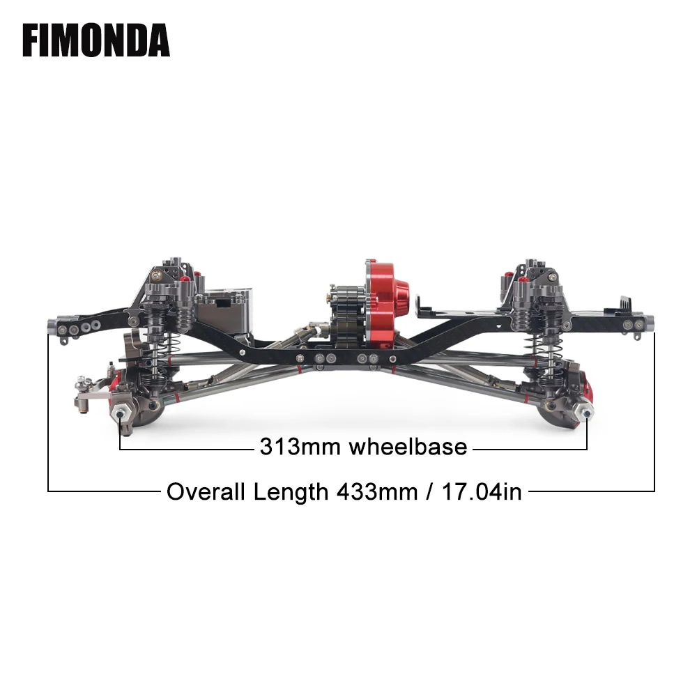 Fimonda 1/10 Rc Crawler Metale - Robot Car Kit recensie en prijs