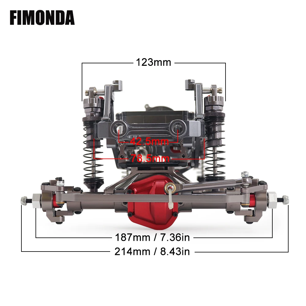 Fimonda 1/10 Rc Crawler Metale - Robot Car Kit recensie en prijs