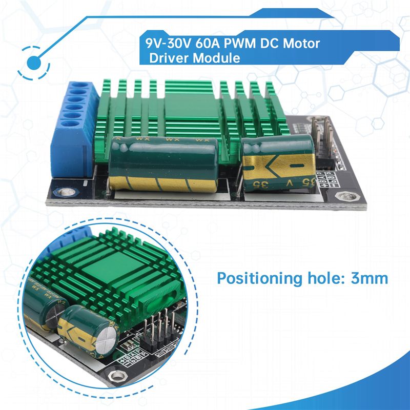PHILE-9V-30V 60A PWM DC-motord - Motor Driver Module recensie en prijs