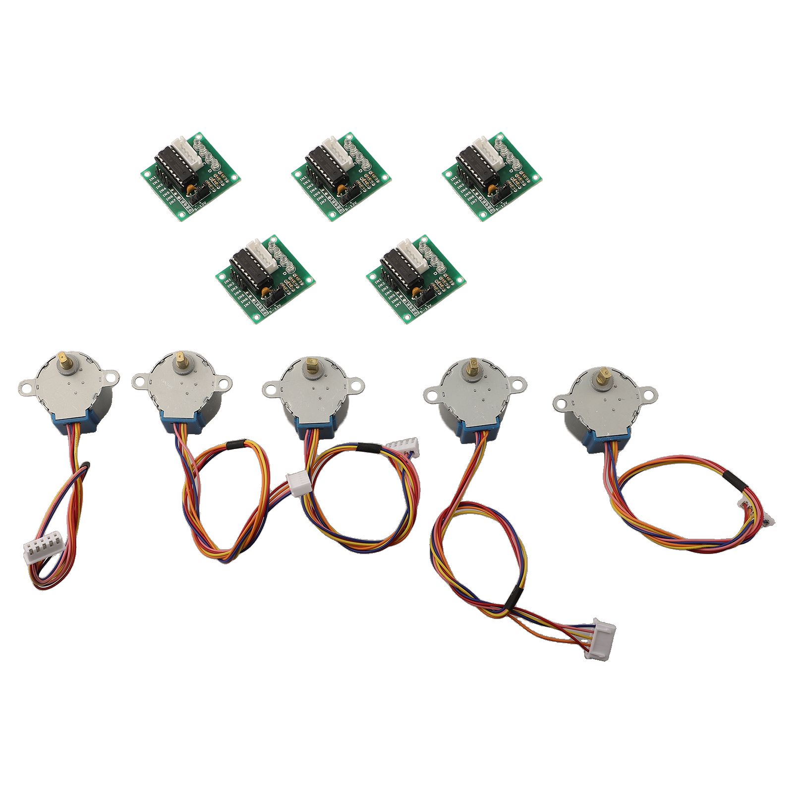 5V 4-fasen stappenmotor 28BYJ- - Uln2003 Driver recensie en prijs