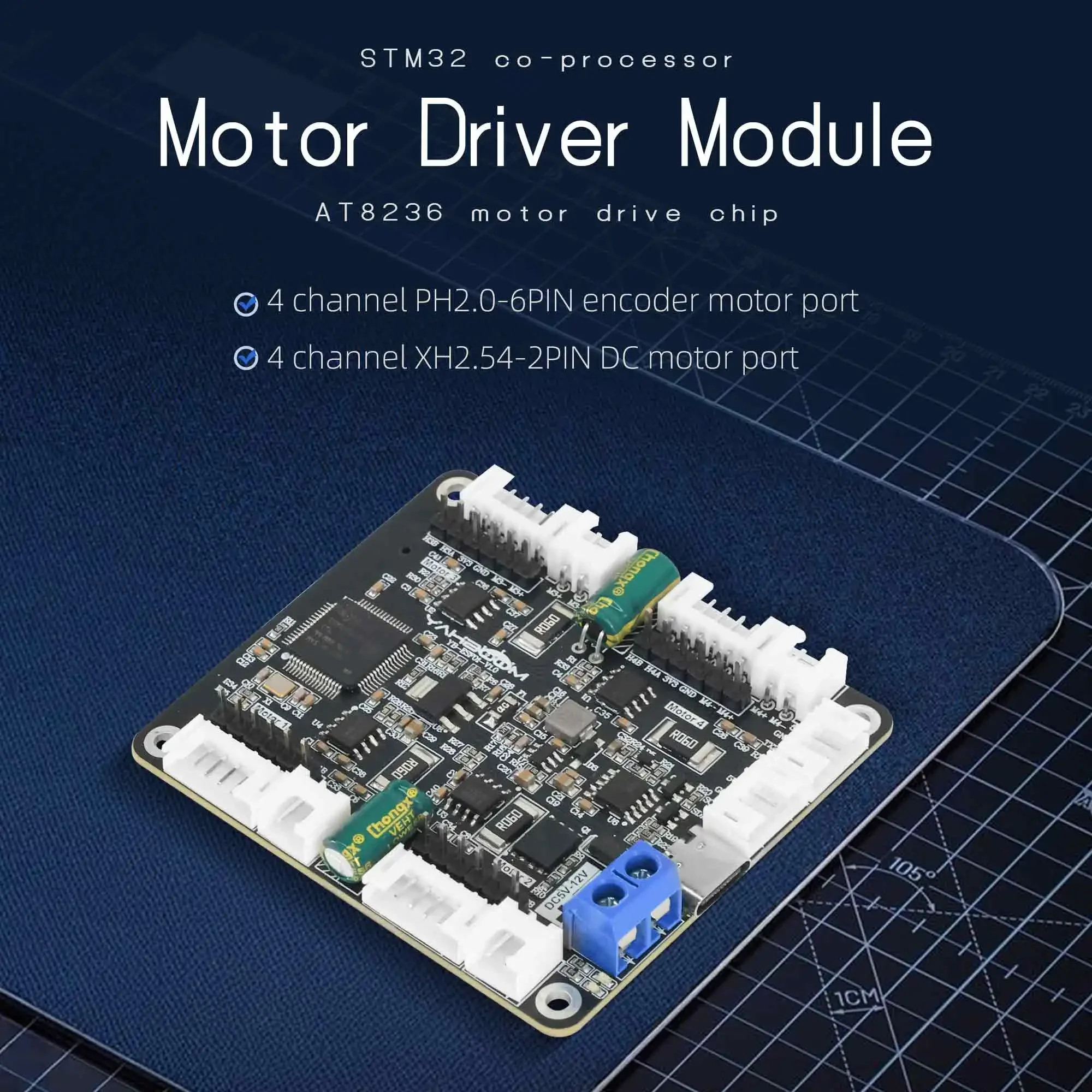 Yahboom 4-kanaals encoder moto - Motor Driver Module recensie en prijs