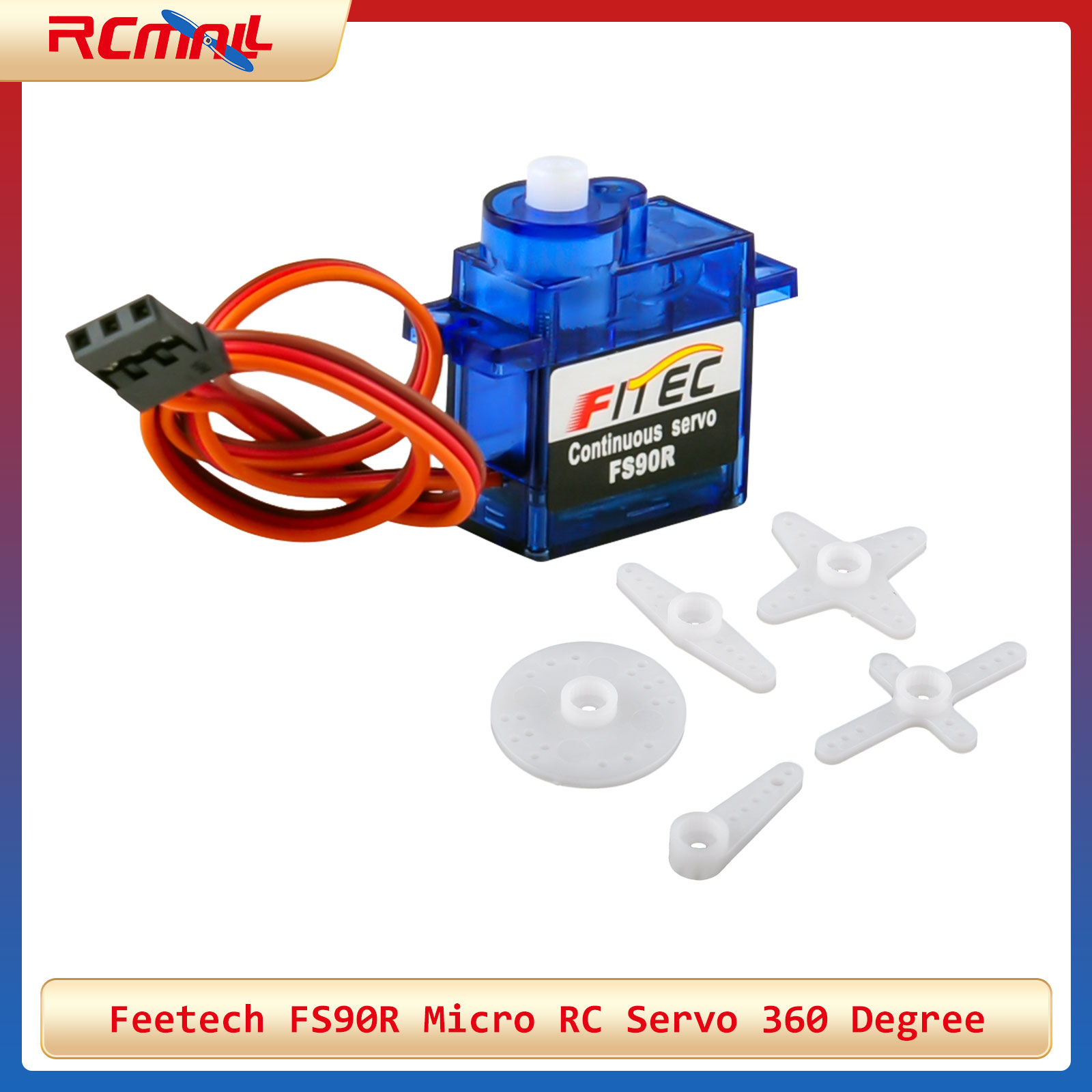 Feetech FS90R Micro RC Servo 3 - Microbit recensie en prijs