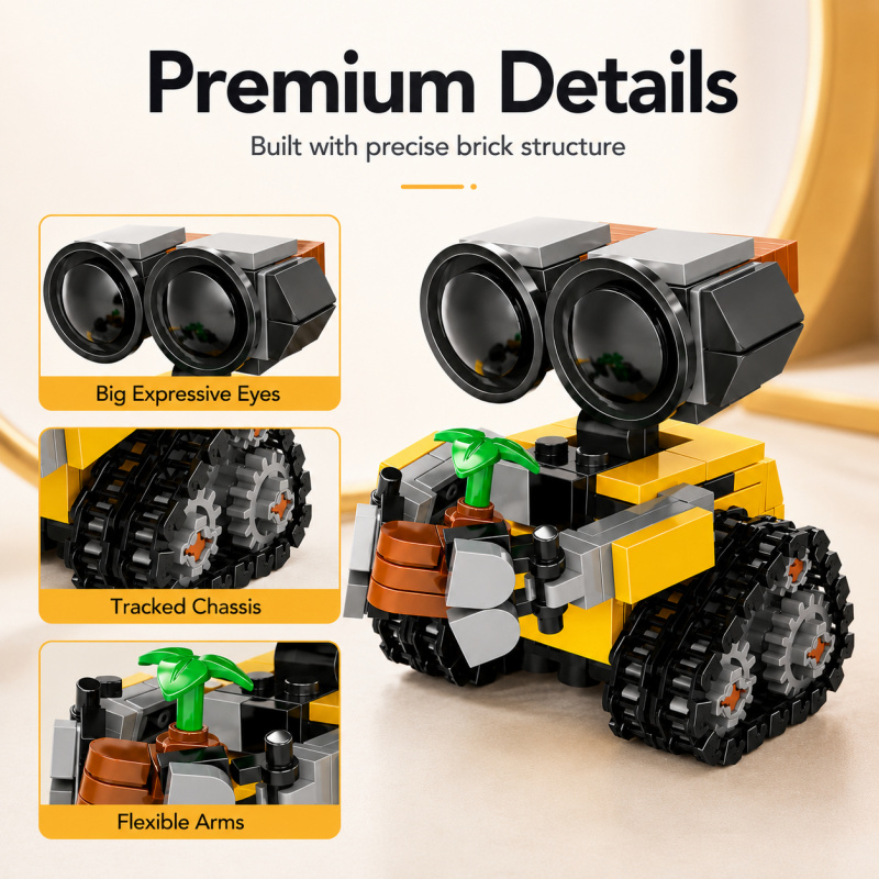 Mini Robot Bouwstenenset, Scha - Robot Track recensie en prijs
