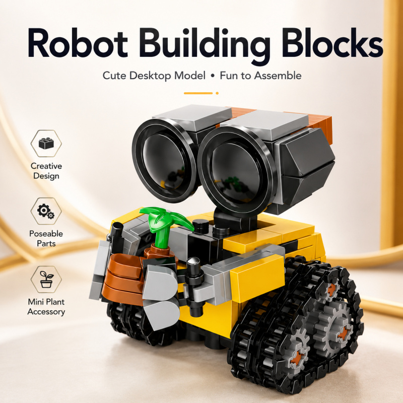 Mini Robot Bouwstenenset, Scha - Robot Track recensie en prijs