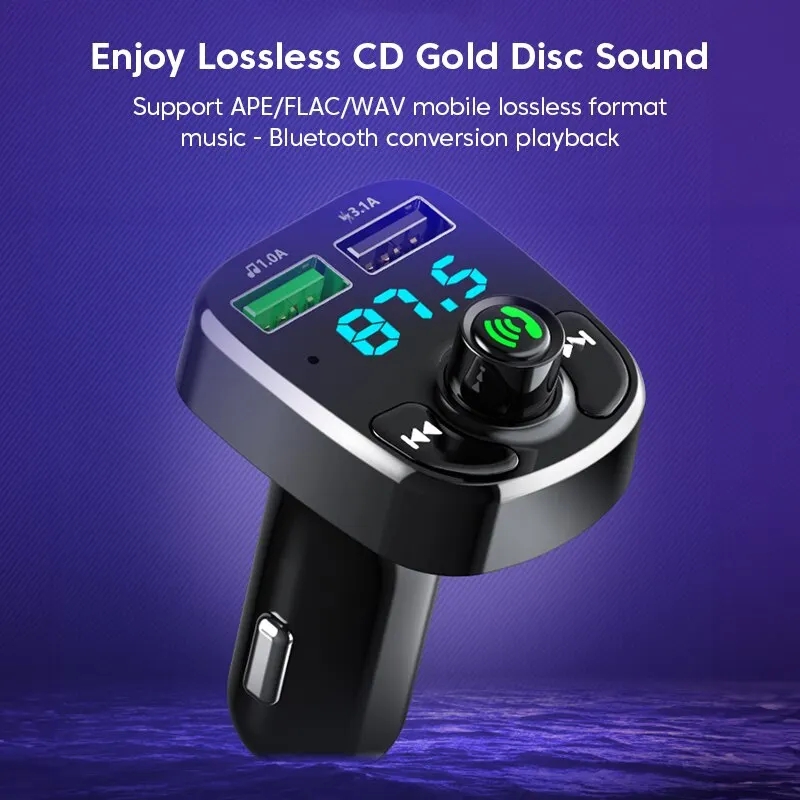 LED MP3 Auto Bluetooth FM Audi - Robot Bluetooth Car recensie en prijs