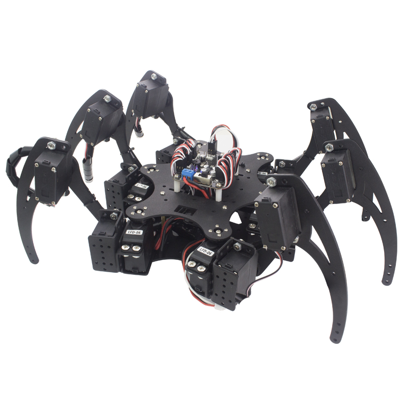 18 DOF Aluminium Hexapod Spide - Arduino Robot recensie en prijs