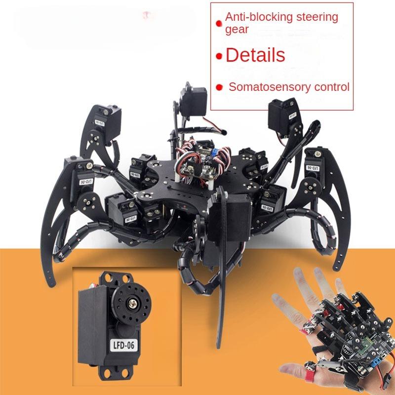 18 DOF Aluminium Hexapod Spide - Arduino Robot recensie en prijs