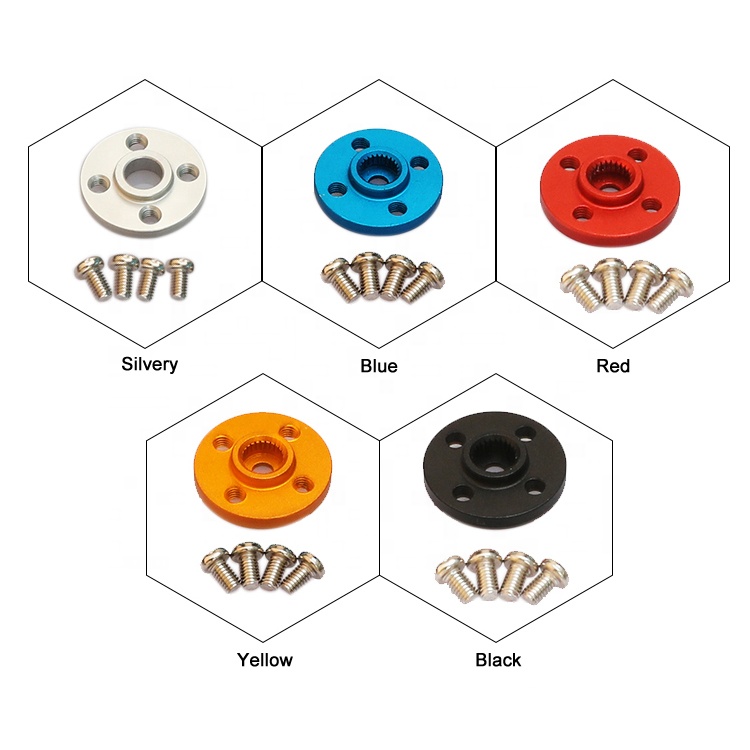 30PCSAluminium Ronde Type 25T  - Robot Arm Metal recensie en prijs