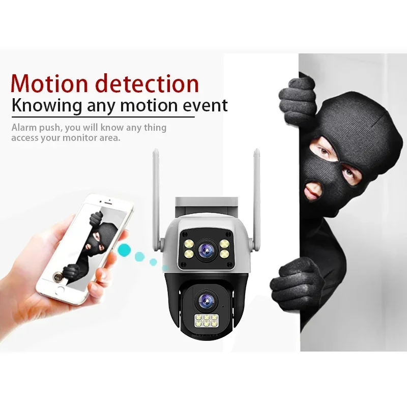 8MP 4K WIFI IP-camera PTZ buit - Pan Tilt Bracket recensie en prijs