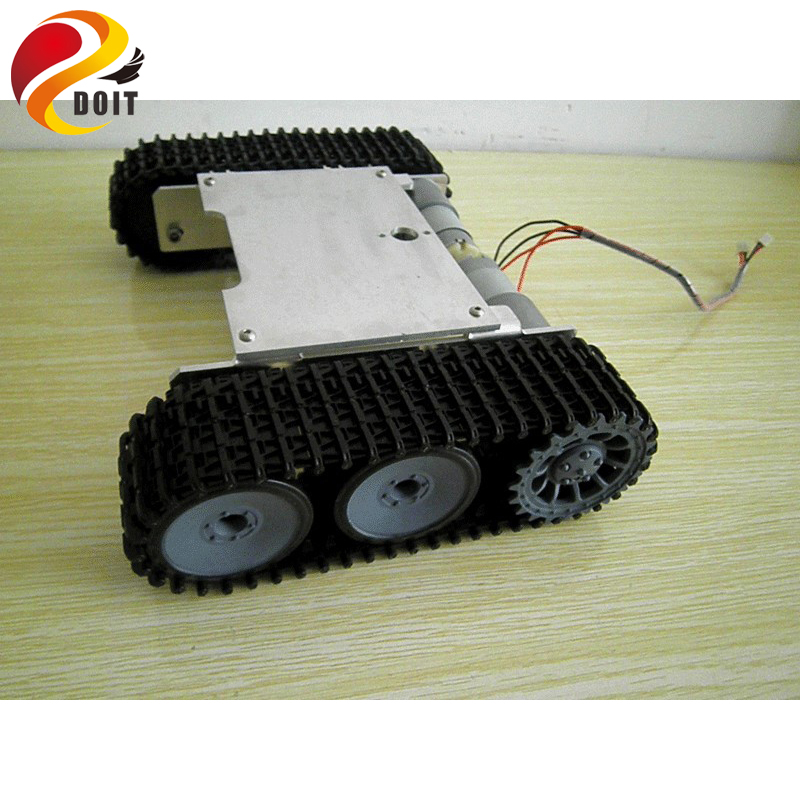 RC kit robot Tank Car Chassis  - Tracked Robot Chassis recensie en prijs