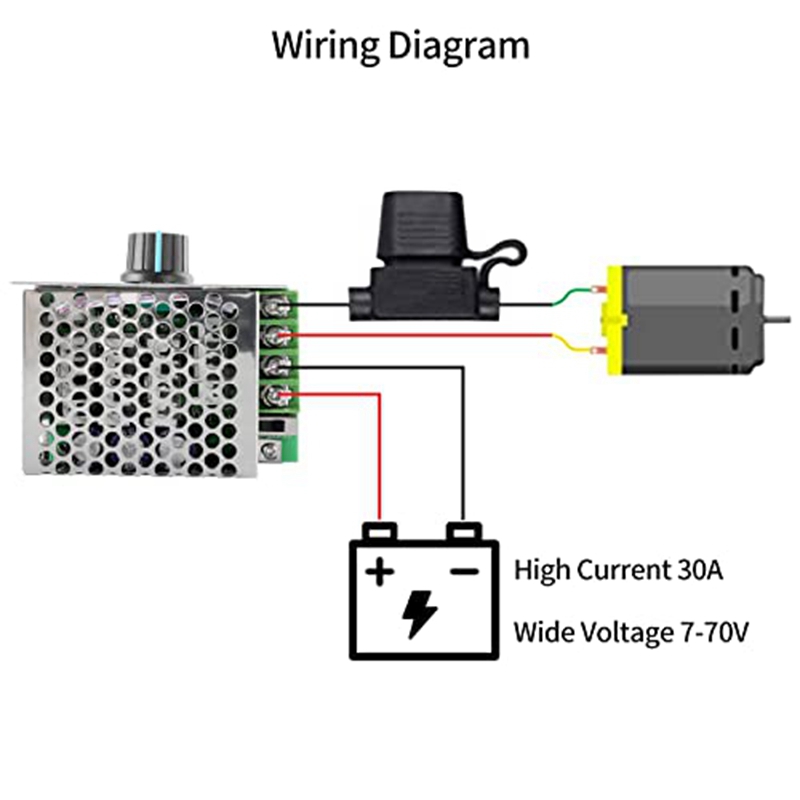 DC Motor Snelheidsregelaar PWM - Dc Motor recensie en prijs