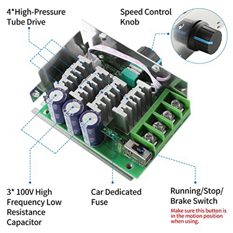 DC Motor Snelheidsregelaar PWM - Dc Motor recensie en prijs