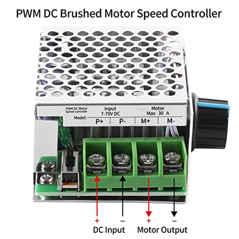 DC Motor Snelheidsregelaar PWM - Dc Motor recensie en prijs