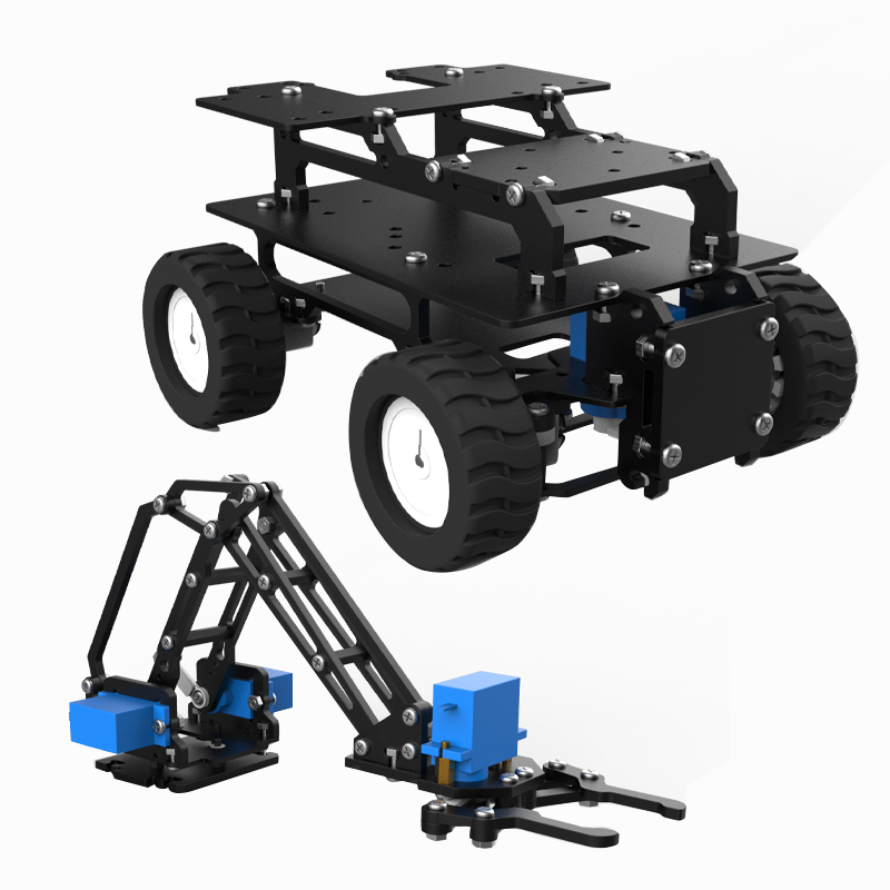 Acryl 4WD Robot Auto Motor Ack - Arduino Robot recensie en prijs