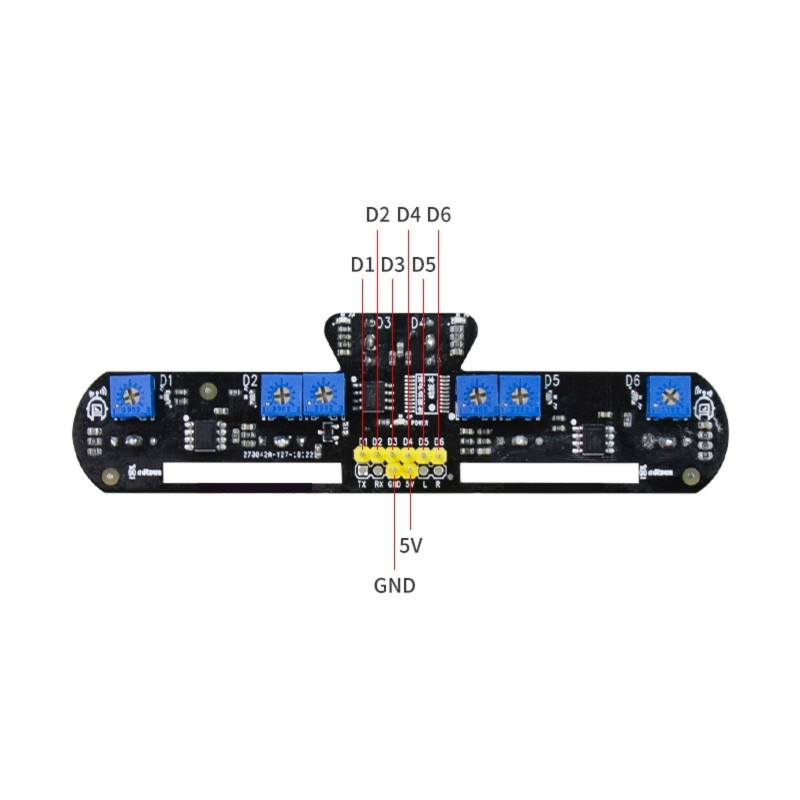 JABS-6-kanaals infrarood volgm - Robot Bluetooth Car recensie en prijs
