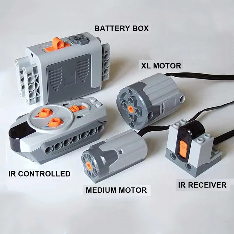 MOC Power Functies M/L/XL Serv - Robot Car Kit recensie en prijs