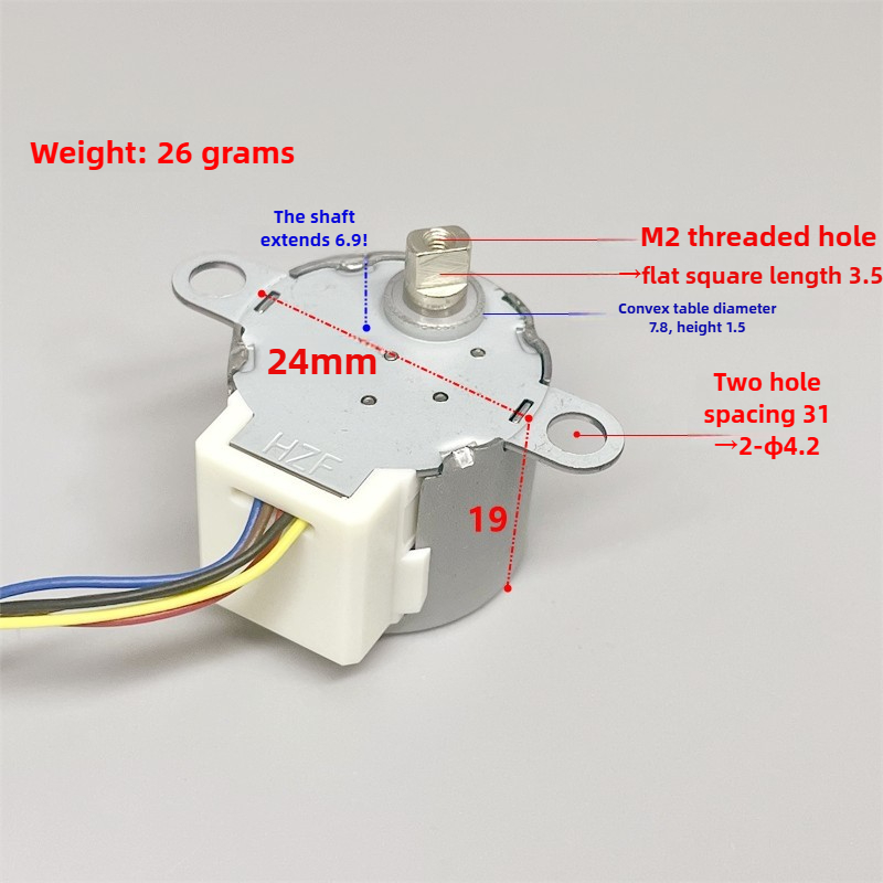 24BYJ48 DC 5V Stappenmotor Dub - Dc Motor recensie en prijs