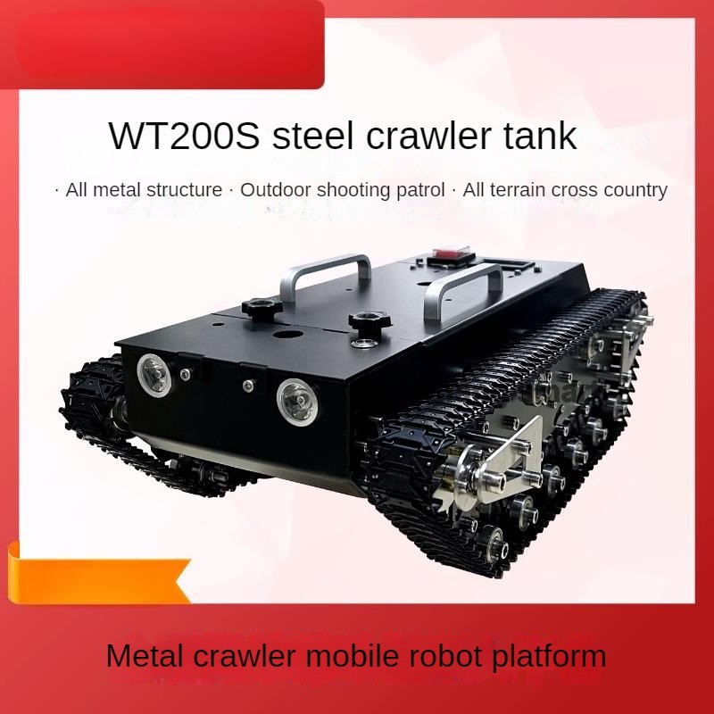 30kg Belasting RC Tank Chassis - Tracked Robot Chassis recensie en prijs