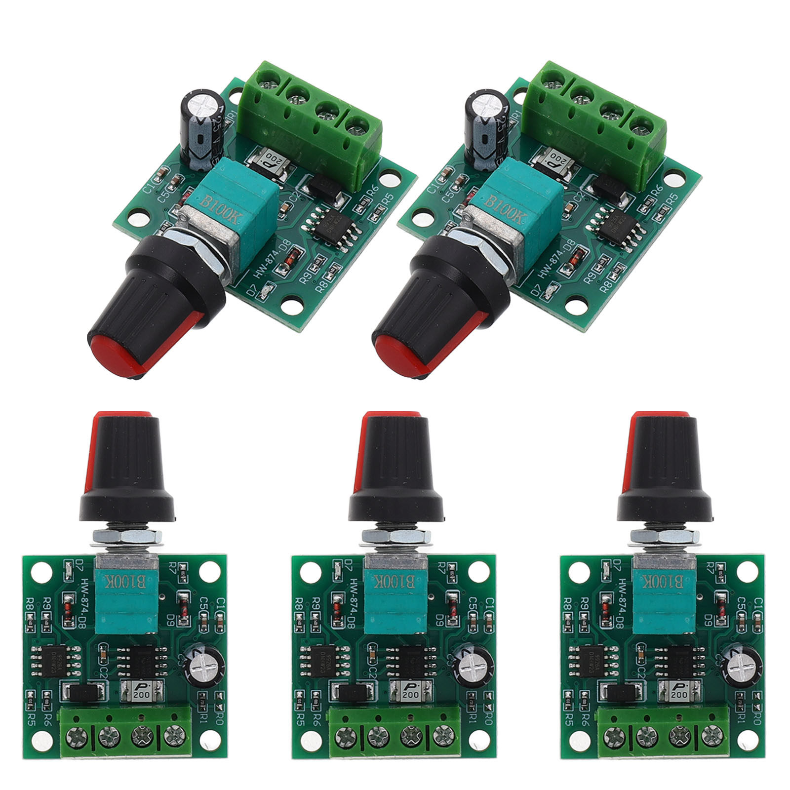 5 Stuks Dc Motor Speed ​​Contr - Dc Motor 12V recensie en prijs