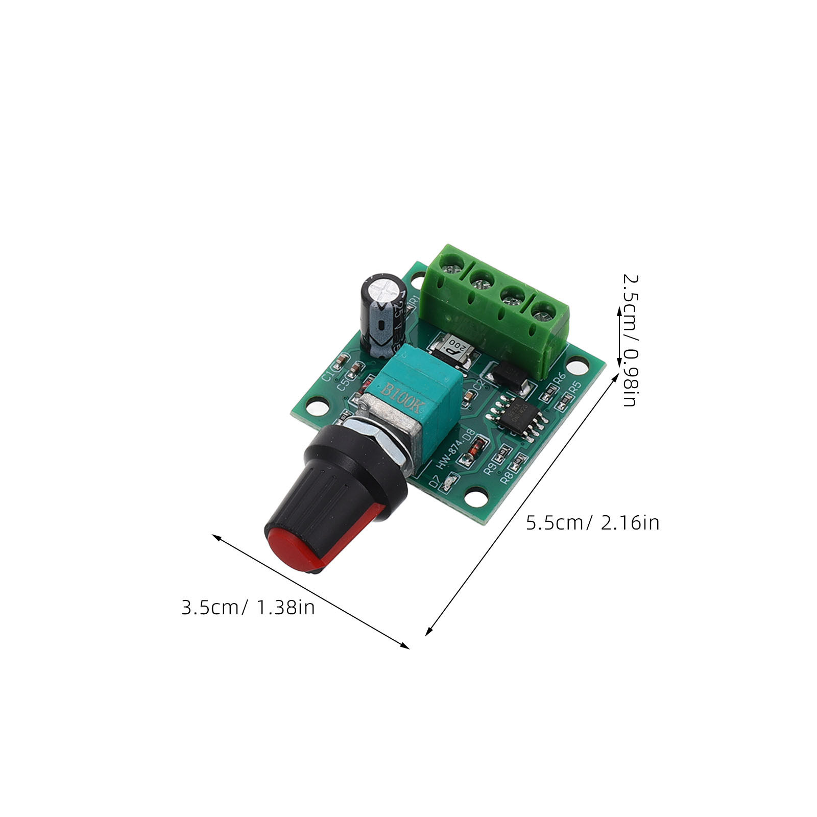 5 Stuks Dc Motor Speed ​​Contr - Dc Motor 12V recensie en prijs