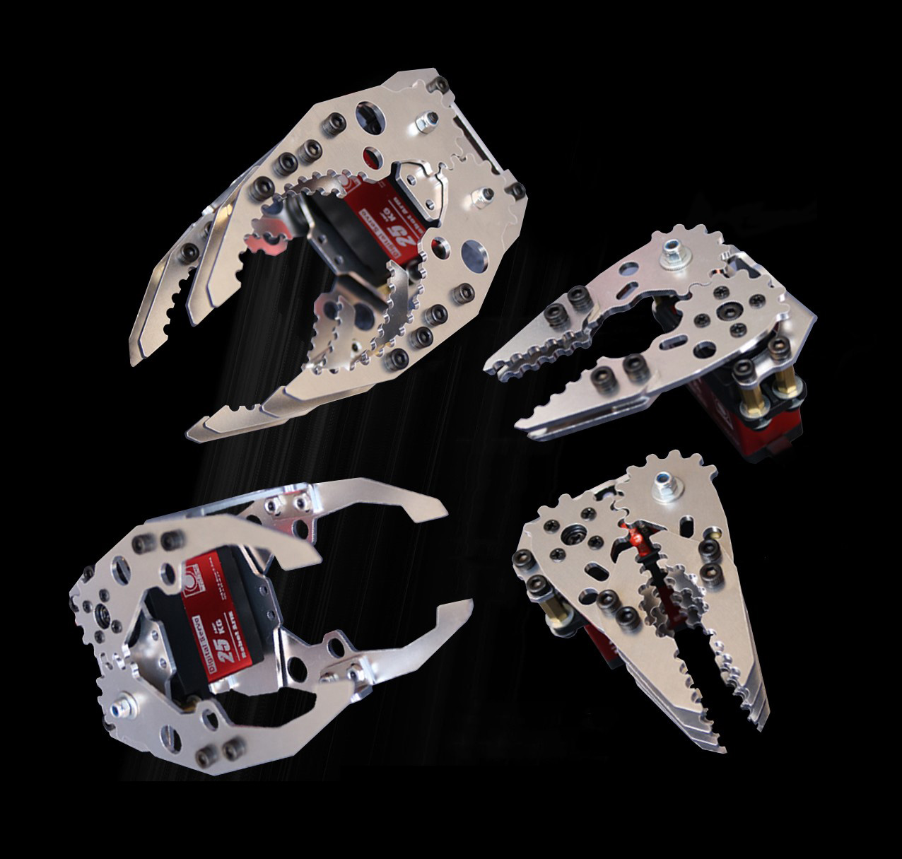 Metalen mechanische grijper ha - Robot Arm Metal recensie en prijs